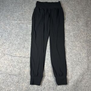 Athleta Salutation Jogger Womens XS Black High Rise Athletic Athleisure